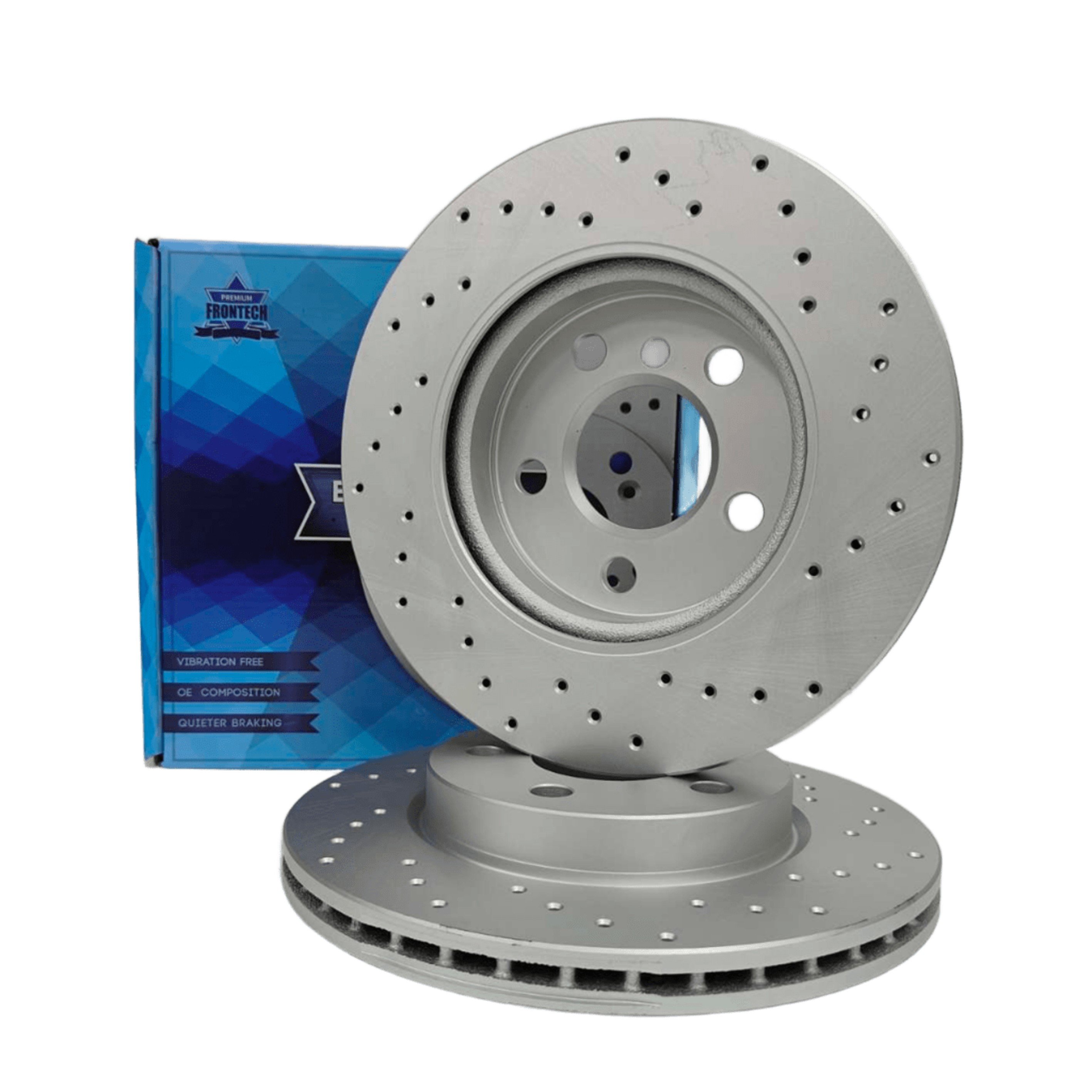 Frontech AUTOMOTIVE BRAKE SYSTEMS BRAKE CALIPER PADS DISC ROTORS SET for NISSAN Y61 Y62